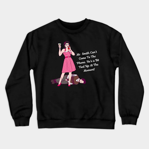 Mr. Smith Crewneck Sweatshirt by Mad Ginger Entertainment 